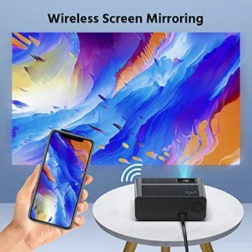 Xinteprid Mini Projector 1080P WiFi for All Devices