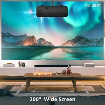 Xinteprid Mini Projector 1080P WiFi for All Devices