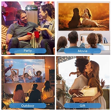 Xinteprid Mini Projector 1080P WiFi for All Devices