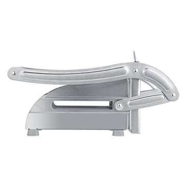 Fdit Stainless Steel Potato Cutter French Fry Cutter Veg Slicer Potato Chipper Home Kitchen Tool for...