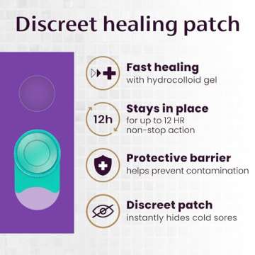 Mederma Fever Blister Discreet Healing Patch - A Patch That Protects and Conceals Cold Sores - 15 Co...