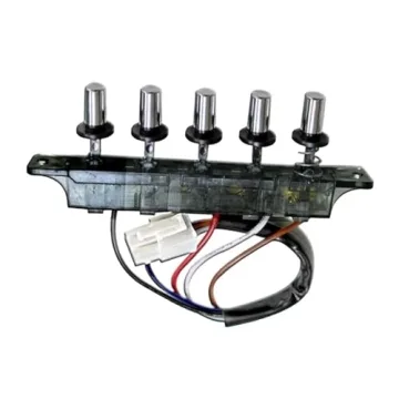 Range Hood Key Board Switch,Key Board Switches 5 Button,Kitchen Household Appliances,Piano Type Range Hood Pushbutton Switch