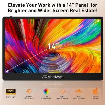 Triple Monitor Laptop Screen Extender for 13-17"