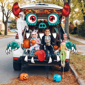 Halloween Trunk or Treat Decor Kit for Fun Outdoor