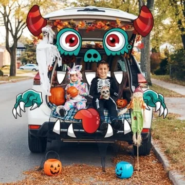 Halloween Trunk or Treat Decor Kit for Fun Outdoor