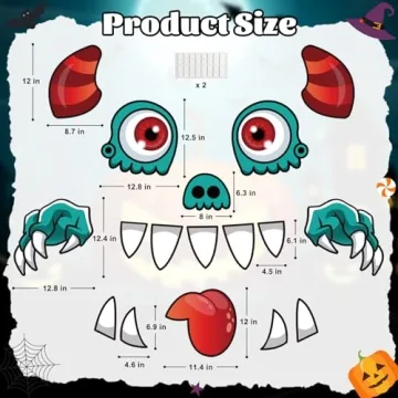 Halloween Trunk or Treat Decor Kit for Fun Outdoor