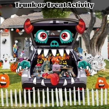 Halloween Trunk or Treat Decor Kit for Fun Outdoor