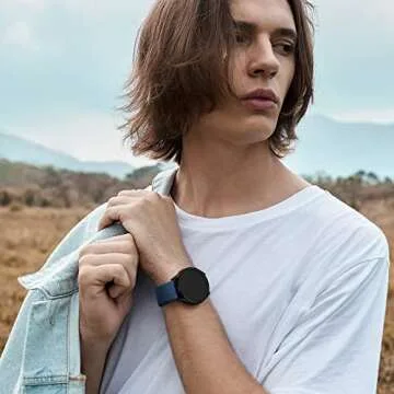 DaQin 10 Pack Bands Compatible with Samsung Galaxy Watch 7/6/5/4 40mm 44mm/Watch 6 Classic 43mm 47mm/Watch 5 Pro 45mm/Watch 4 Classic/Active 2 Band, 20mm Soft Silicone Sport Strap Wristbands Women Men