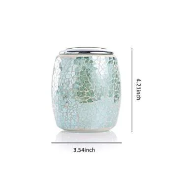 Whole HOUSEWARES 4-Piece Mosaic Bathroom Accessory Set