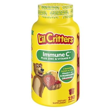 L’il Critters Immune C Gummy Vitamins for Kids - Delicious Immune Support