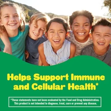 Kids Immune Support Gummy Vitamins - Vitamin C, D, Zinc