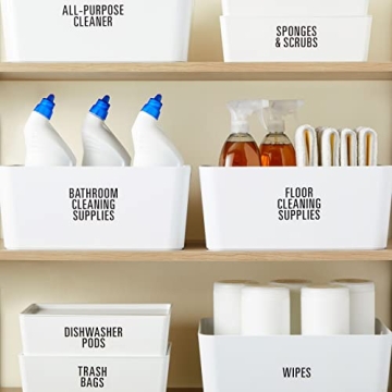 Talented Kitchen 162 PC Laundry Labels for Home Organization