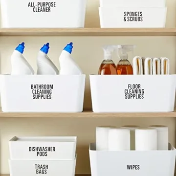 Talented Kitchen 162 PC Laundry Labels for Home Organization