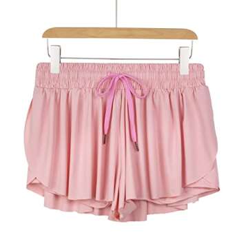 Flowy Womens Athletic Shorts Workout Running Gym Yoga Tennis Golf Skirt Butterfly Skort High Waist w...