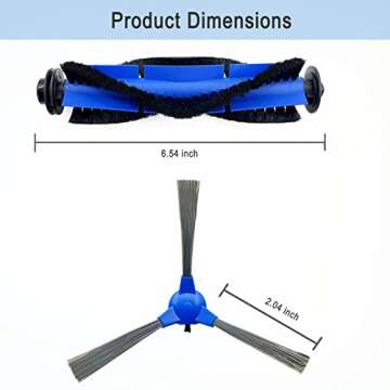 Tivcroxs Eufy RoboVac Replacement Parts - 10 Pack