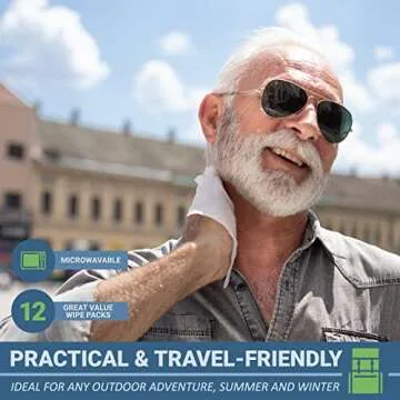 Med Pride No Rinse Bath Wipes for Adults – 96 Count