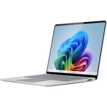 Microsoft Surface Laptop (2024), Windows 11 Copilot+ PC, 13.8" Touchscreen Display, Snapdragon X Plus (10 core), 16GB RAM, 256GB SSD Storage, Platinum