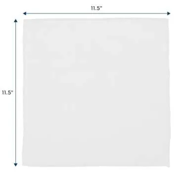 S&T INC. 50 Pack Microfiber Cleaning Cloths - Eco-Friendly & Reusable