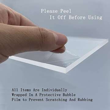 Acrylic Display Riser Stand Shelf Clear 4 Tier Cupcake Stand Perfume Display Holder Figures Desktop Decoration and Organizer Showcase Toys Retail Display Rack Candy Dessert Buffet 4 Step Collection (1 PACK)