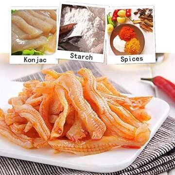 Weilong Latiao, Spicy Strip,Wei Long Konjac 20 Sachets / 360g Chinese Snack ,Chanmoyu,Moyushuang,卫龙辣条 馋魔芋 魔芋爽(Sichuan spicy麻辣)