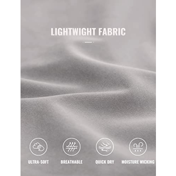 CRZ YOGA Men’s Quick Dry Workout Shorts for Active Lifestyle