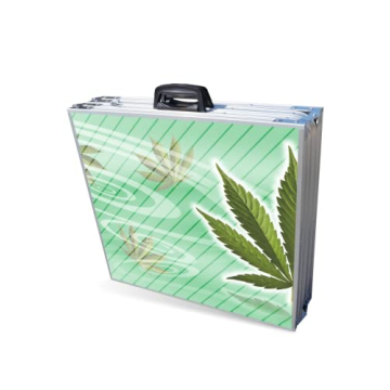 PARTYPONG 8-Foot Folding Beer Pong Table - High Times Edition