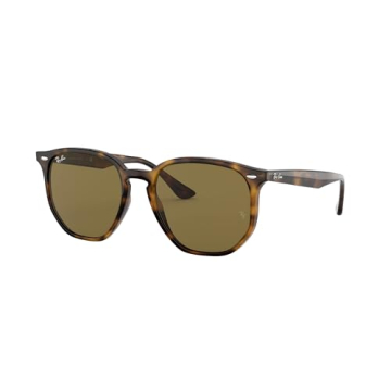 Ray-Ban RB4306 Hexagonal Sunglasses for All Face Shapes with UV Protection