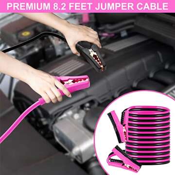 HLWDFLZ Car Roadside Emergency Kit - 17pcs Winter Traveler Safety Road Side Assistance Kits, Car Kit...