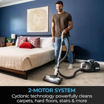 Kenmore DC5070 Bagless Canister Vacuum with HEPA Filtration