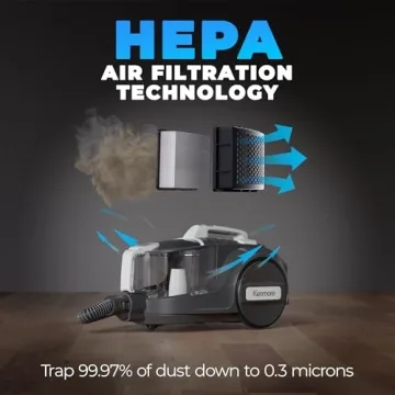Kenmore DC5070 Bagless Canister Vacuum with HEPA Filtration