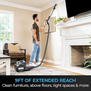 Kenmore DC5070 Bagless Canister Vacuum with HEPA Filtration