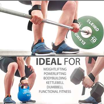 WARM BODY COLD MIND Lasso Lifting Wrist Straps for Strength