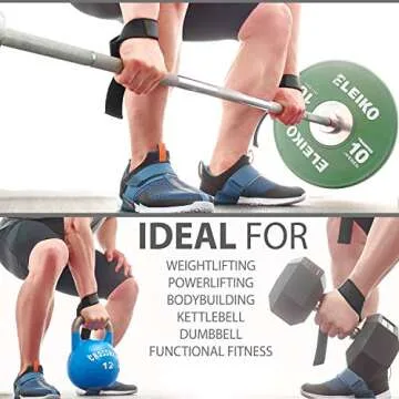 WARM BODY COLD MIND Lasso Lifting Wrist Straps for Strength