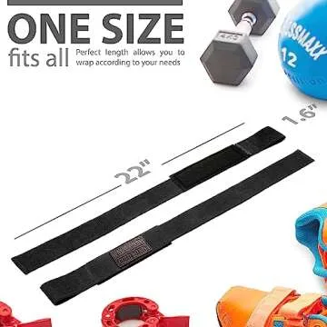 WARM BODY COLD MIND Lasso Lifting Wrist Straps for Strength