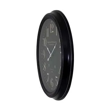 Yosemite Iron Wall Clock with Roman Numerals