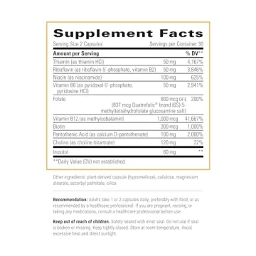 Integrative Therapeutics Active B-Complex Energy Metabolism Support