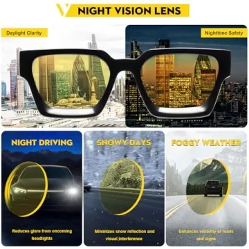 Stylish VANLINKER Thick Square Sunglasses for Trendsetters