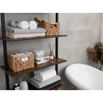 StorageWorks Versatile Wicker Storage Baskets Set of 3