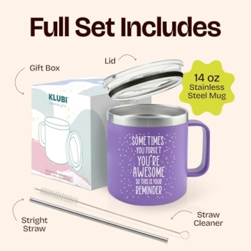 Stylish KLUBI Purple Coffee Mug for All Occasions
