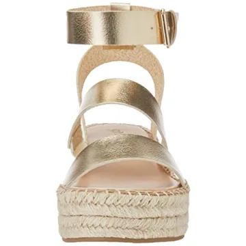 The Drop Women's Listilla Espadrille Wedge Sandal Gold