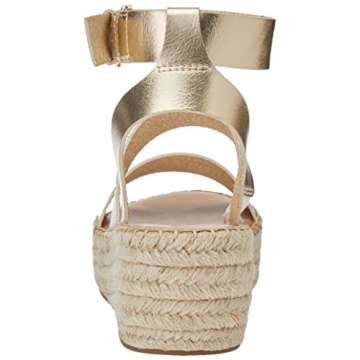 The Drop Women's Listilla Espadrille Wedge Sandal Gold