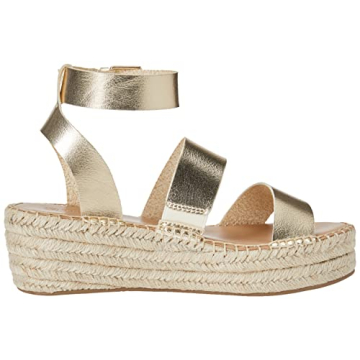 The Drop Women's Listilla Espadrille Wedge Sandal Gold