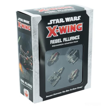 Star Wars X-Wing 2nd Edition Miniatures Game Rebel Alliance Squadron Starter Pack - Exciting Strateg...