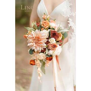 Ling's Moment Artificial Plants Eucalyptus Leaves Branches,10Pcs 17.7"Tall Fake Greenery Filler w/Stems, Lifelike Texture Plant Decor for Wedding Bouquets/Table Centerpieces, Outdoor/Party/Room/Office