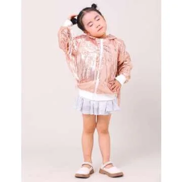 Stunning CHENBAO Girls Sequin Jacket for Special Occasions