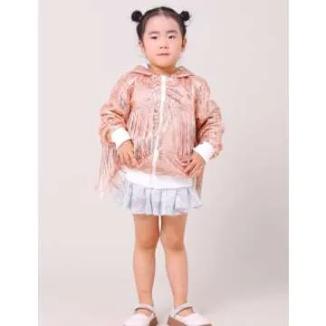Stunning CHENBAO Girls Sequin Jacket for Special Occasions