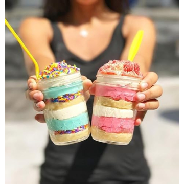 Cozcty 24 Pack 8 oz Mason Jars with Lids Ideal for Canning