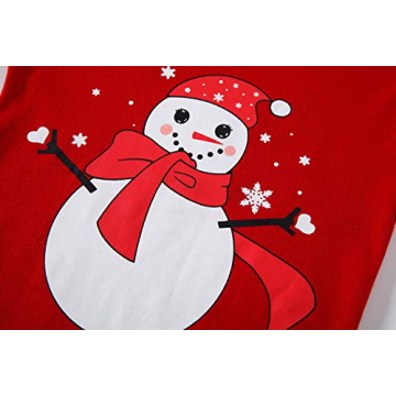 Matching Doll & Toddler Christmas Pajamas Set - Red