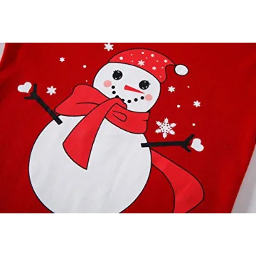 Matching Doll & Toddler Christmas Pajamas Set - Red