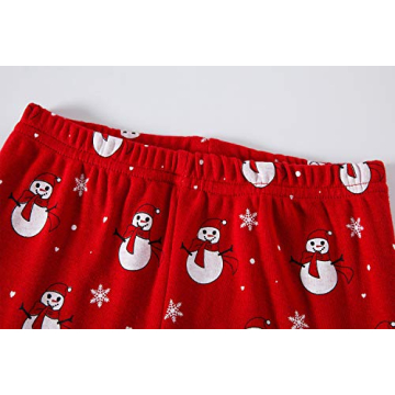 Matching Doll & Toddler Christmas Pajamas Set - Red